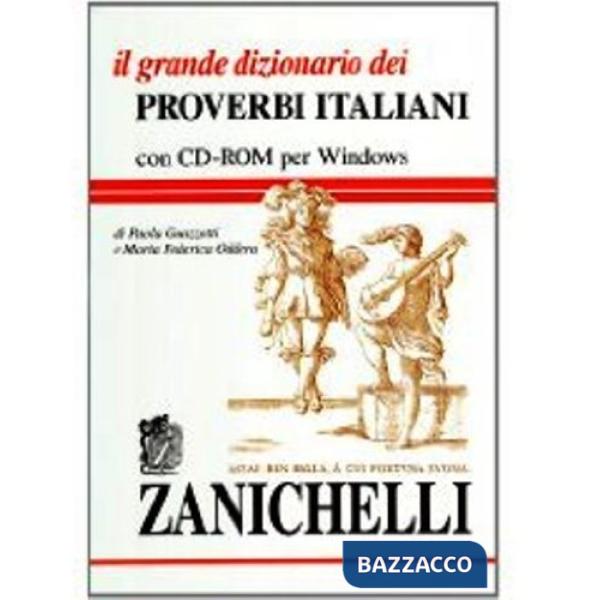 DIZIONARIO PROVERBI ITAL GUAZZOTTI + CDR