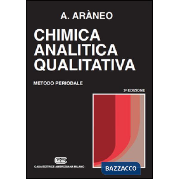 CHIMICA ANALITICA QUALITATIVA. METODO PE
