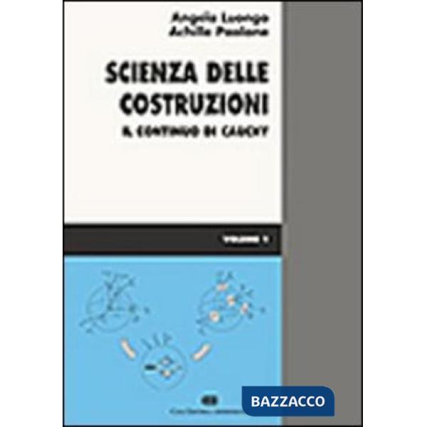 SCIENZA DELLE COSTRUZIONI
