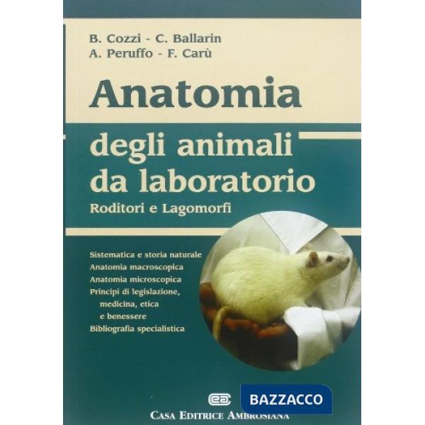 ANATOMIA DEGLI ANIMALI DA LABORATORIO. R