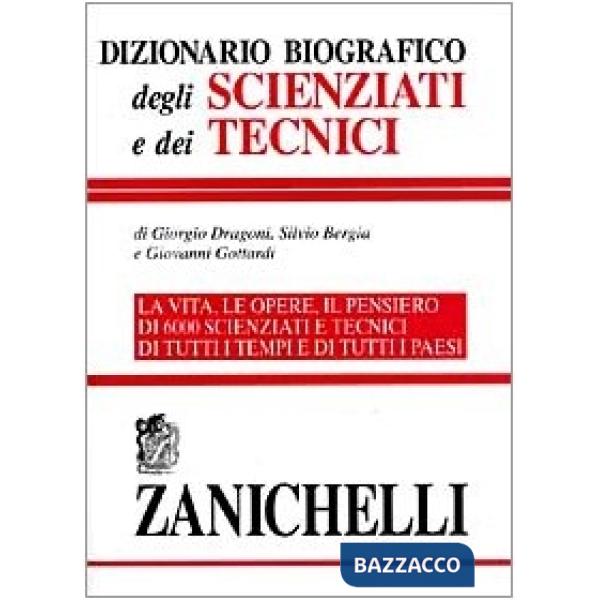DIZIONARIO BIOGR SCIENZIATI BERGIA DRAGO