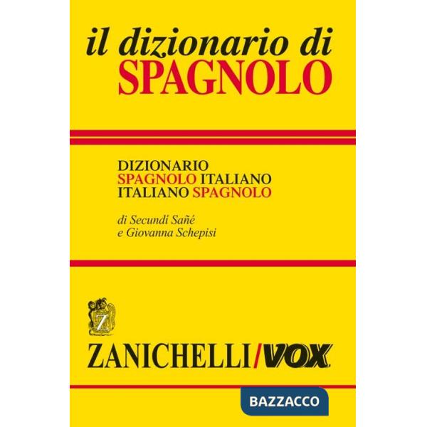 IL DIZIONARIO DI SPAGNOLO RILEGATO