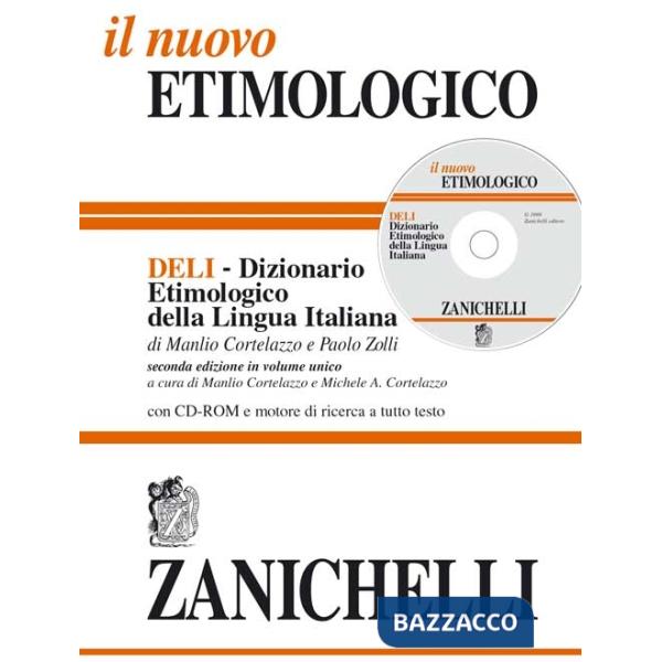 DIZIONARIO ETIMOLOGICO 2ED + CD