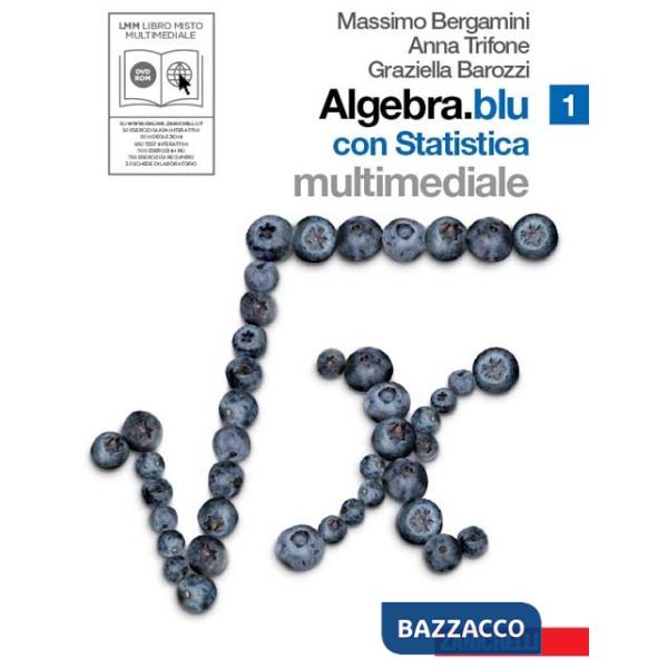 ALGEBRA.BLU VOL. 1 CON STATISTICA CON DVD-ROM BRAVI SI DIVENTA 1