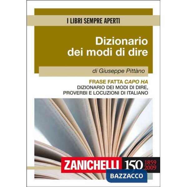 DIZIONARIO MODI DI DIRE PITTANO REPRINT