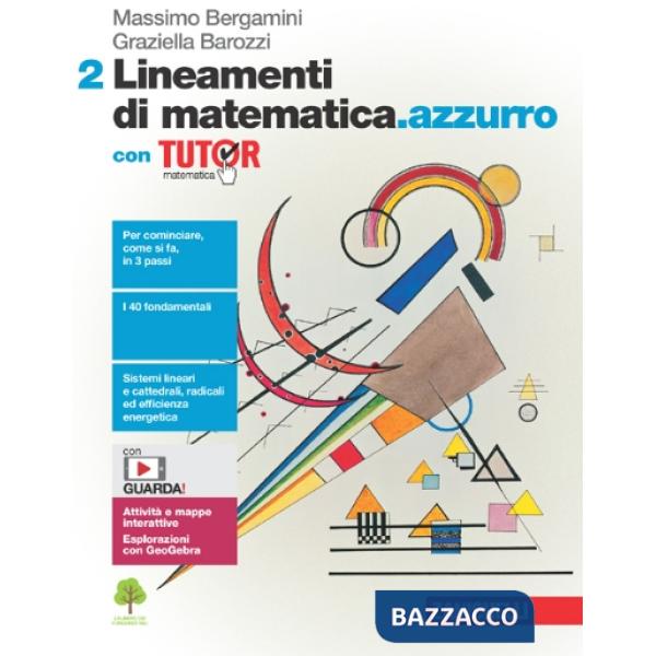 LINEAMENTI DI MATEMATICA.AZZURRO - EBOOK MULTIMEDIALE 2 CON TUTOR BOO