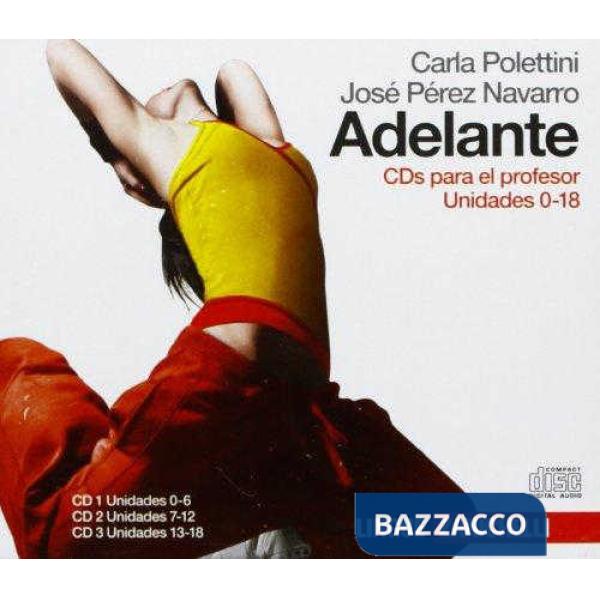 ADELANTE CONF. 3 CD AUDIO PER LA CLASSE