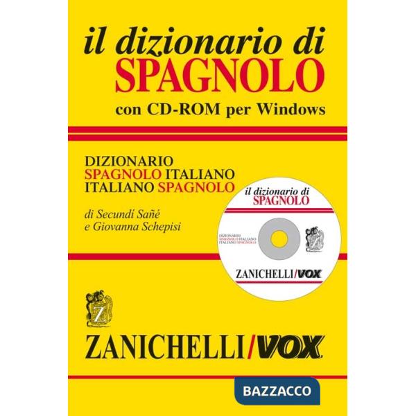 IL DIZIONARIO DI SPAGNOLO RILEGATO CON CD ROM PER
