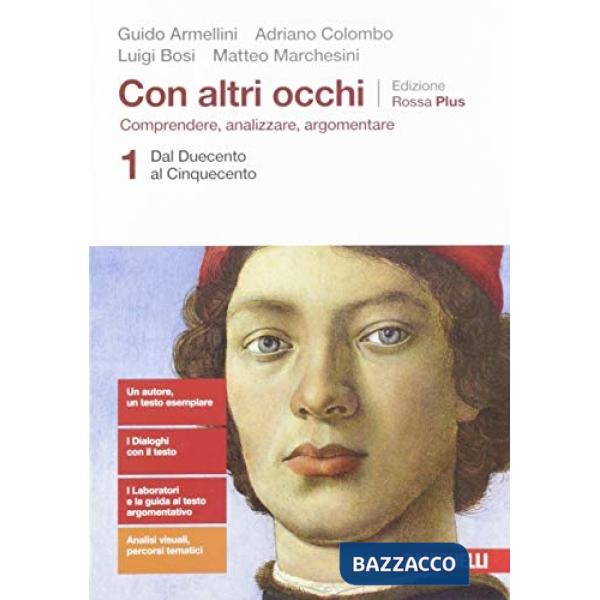 CON ALTRI OCCHI PLUS. COMPRENDERE, ANALIZZARE, ARGOMENTARE. EDIZ. ROSS