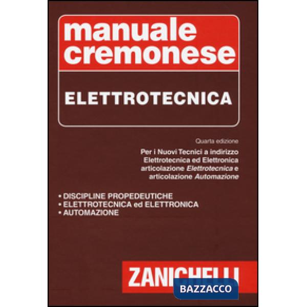 MANUALE CREMONESE ELETTROTECNICA 4ED.