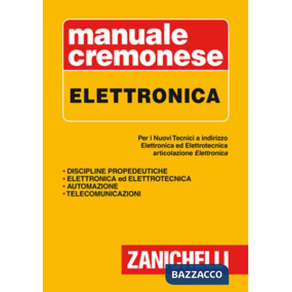 MANUALE CREMONESE DELL'ELETTRONICA 4 EDIZIONE