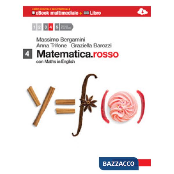 MATEMATICA.ROSSO VOL. 4 CON EBOOK ONLINE