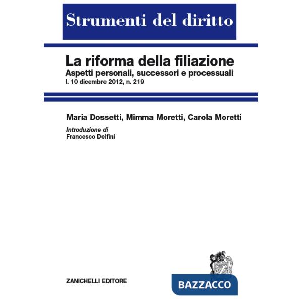 RIFORMA FILIAZIONE