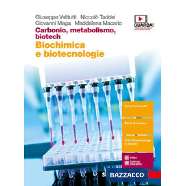 CARBONIO, METABOLISMO, BIOTECH. BIOCHIMICA E BIOTECNOLOGIE