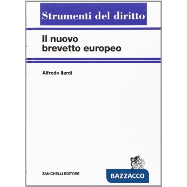 NUOVO BREVETTO EUROPEO