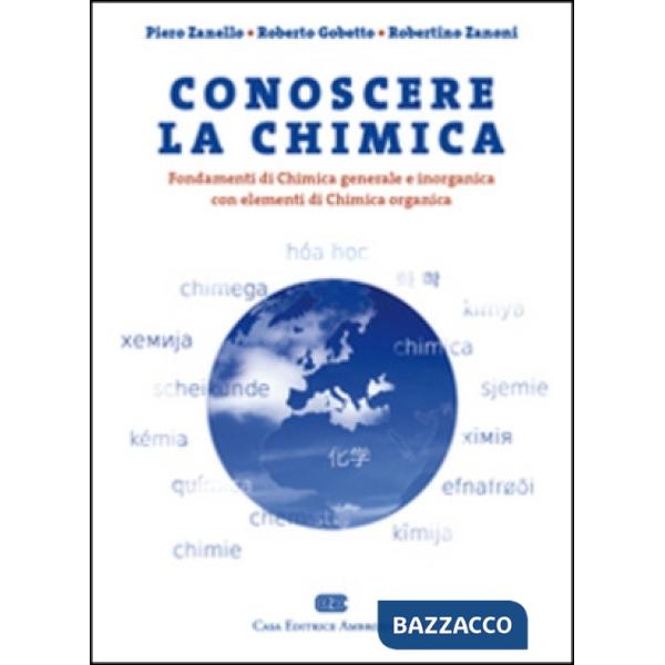 CONOSCERE LA CHIMICA FONDAMENTI DI CHIM
