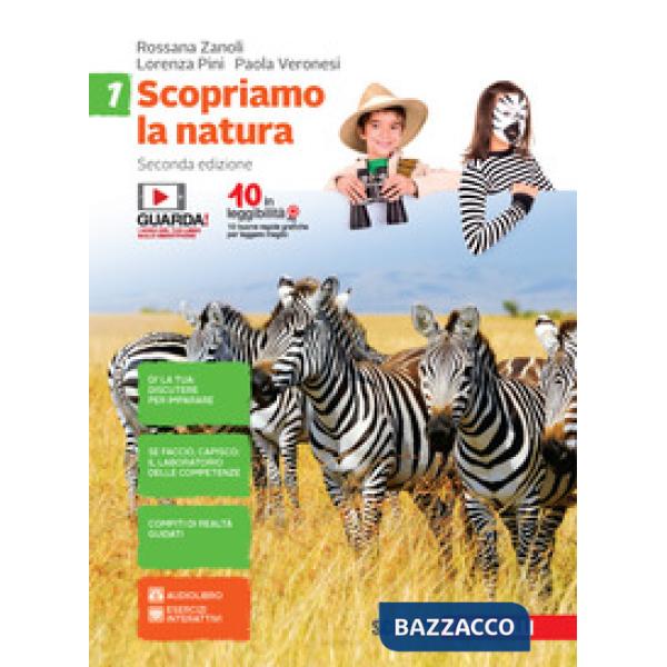 SCOPRIAMO LA NATURA VOL. 1 MULTIMEDIALE CON EBOOK SU DVD-ROM