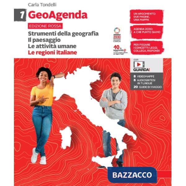 GEOAGENDA EDIZIONE ROSSA - EBOOK MULT. VOL. 1 CON REGIONI ONLINE E OF
