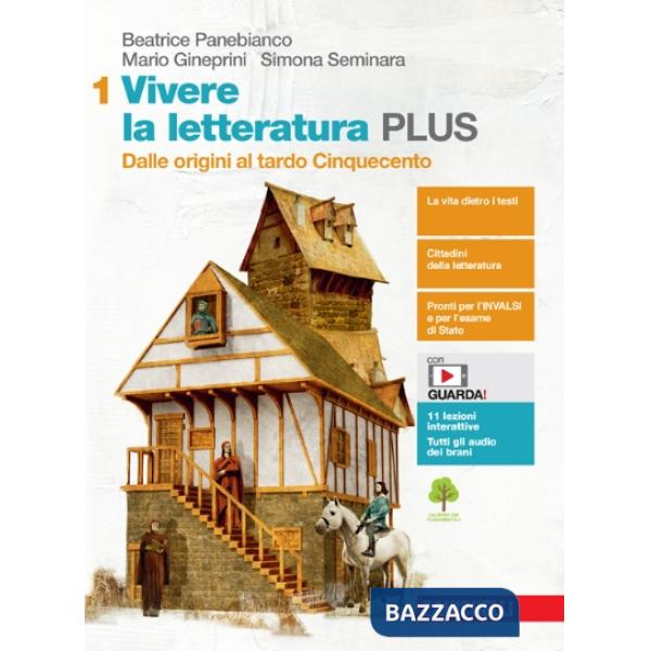 VIVERE LA LETTERATURA ED. PLUS VOL. 1 CON ANTOLOGIA DELLA COMMEDIA