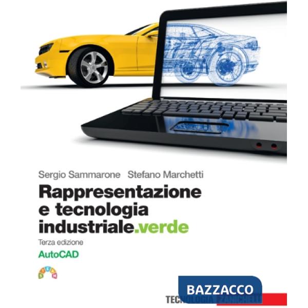 RAPPRESENTAZIONE E TECNOLOGIA INDUSTRIALE.VERDE 3ED - EBOOK AUTOCAD B
