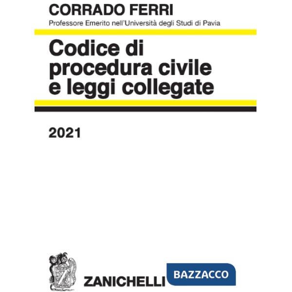 CODICE DI PROCEDURA CIVILE 2021