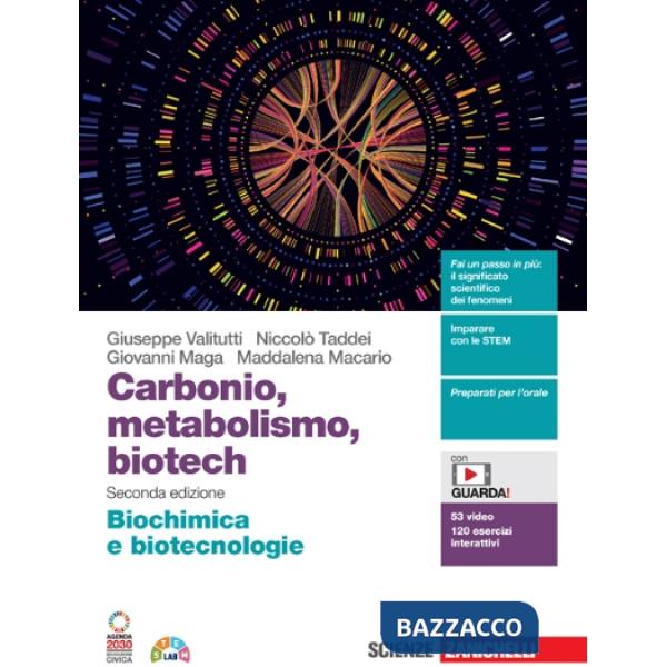 CARBONIO, METABOLISMO, BIOTECH 2ED. - EBOOK MULTIMEDIALE ONLINE E OFF