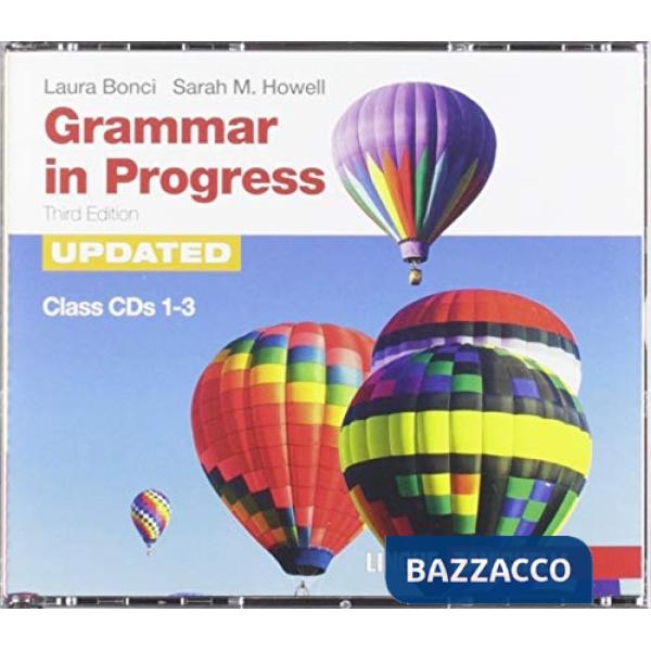 GRAMMAR IN PROGRESS. UPDATED. CONFEZIONE 3 CD AUDIO PER LA CLASSE