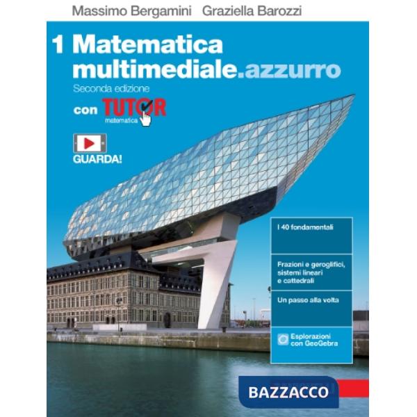 MATEMATICA MULTIMEDIALE.AZZURRO 2ED. - EBOOK MULTIMEDIALE CON TUTOR -