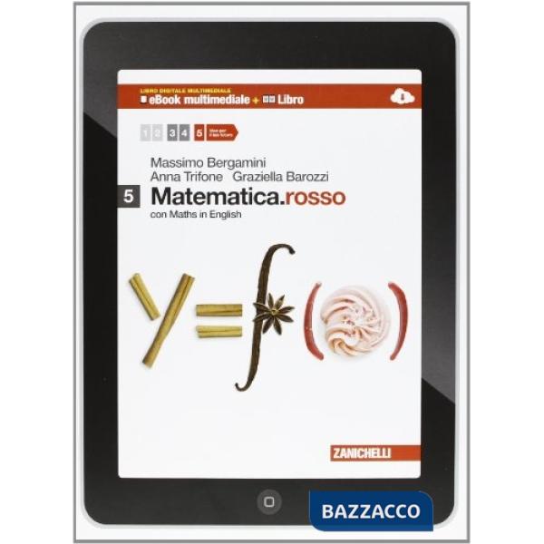 MATEMATICA.ROSSO VOL. 5 CON EBOOK ONLINE