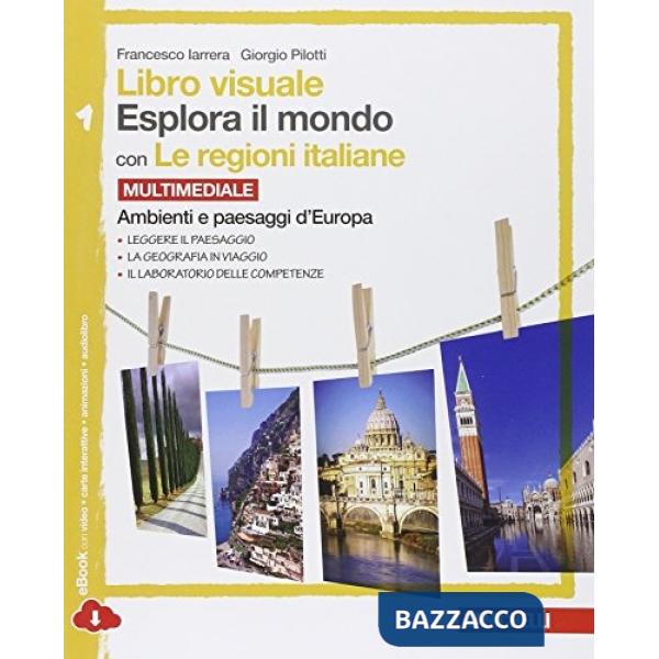 LIBRO VISUALE ESPLORA IL MONDO VOL. 1 CON LE REGIO