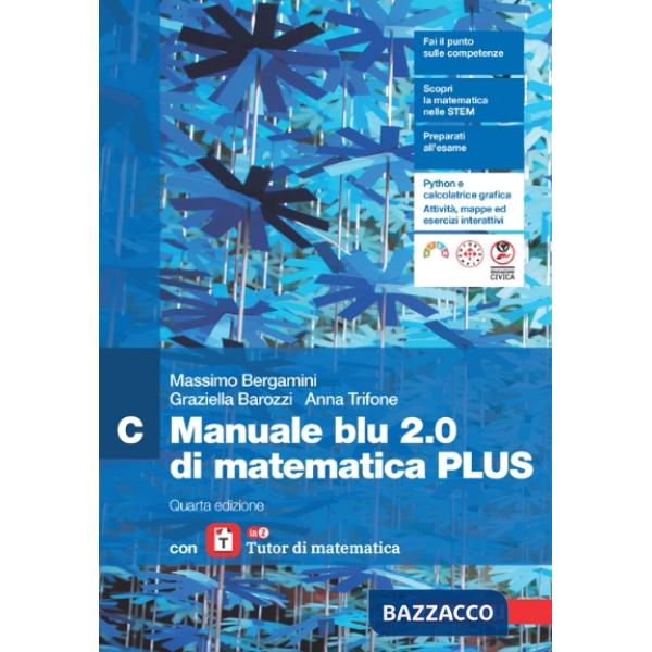 MATEMATICA BLU 2.0 CONF. C PLUS CON LAZ TUTOR