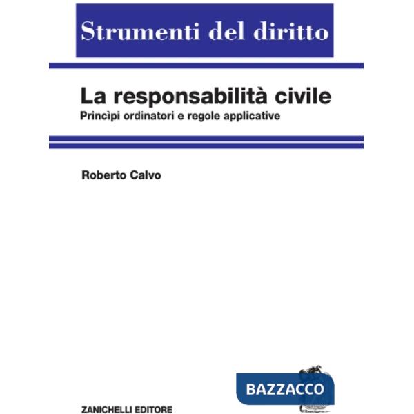 RESPONSABILITA' CIVILE PRINCIPI ORDINATORI E REGOLE APPLICATIVE
