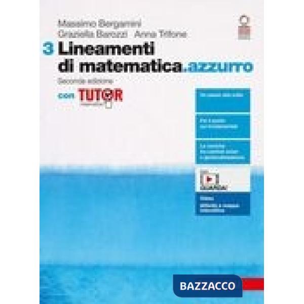 LINEAMENTI DI MATEMATICA.AZZURRO 2ED. - EBOOK MULTIMEDIALE CON TUTOR -