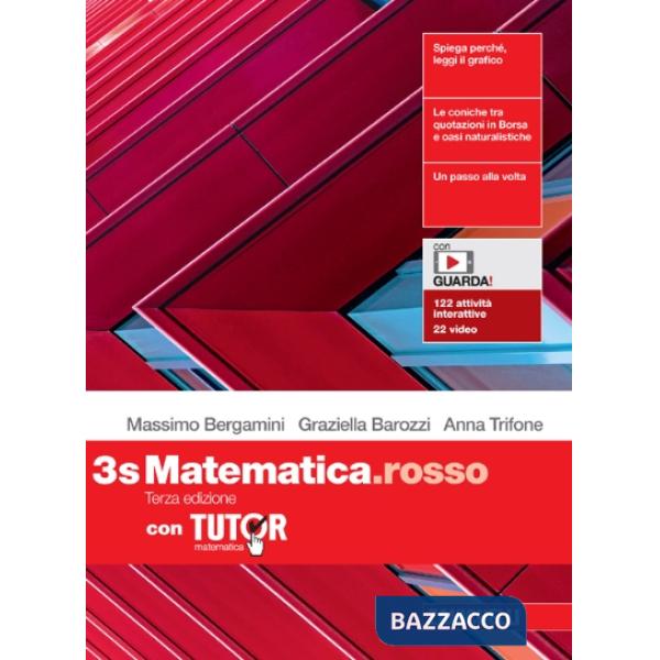 MATEMATICA.ROSSO VOL. 3S