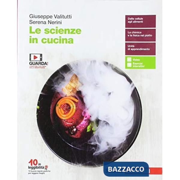 SCIENZE IN CUCINA. VOLUME UNICO. PER LE SCUOLE SUPERIORI. CON ESPANSIO