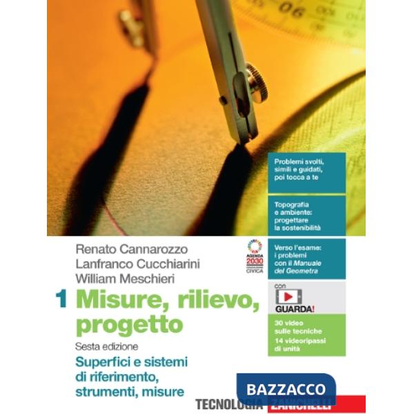 MISURE, RILIEVO, PROGETTO 6ED - EBOOK MULTIMEDIALE VOLUME 1