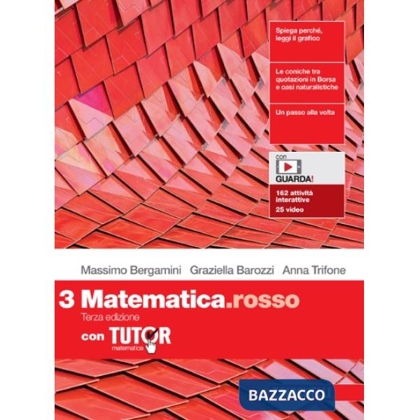 MATEMATICA.ROSSO VOL. 3 + TUTOR