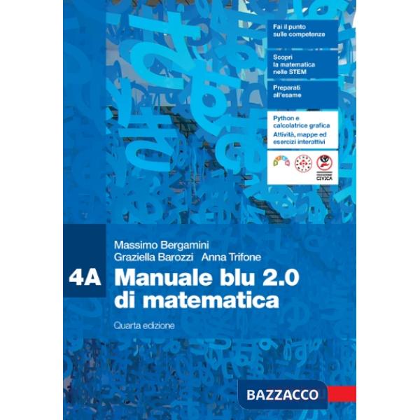 MANUALE BLU 2.0 DI MATEMATICA CONF. 4