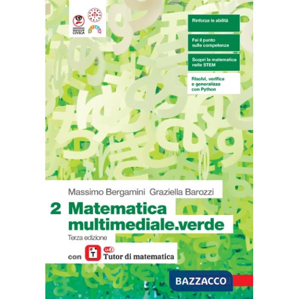 MATEMATICA MULTIMEDIALE VERDE VOL. 2 CON LAZ TUTOR
