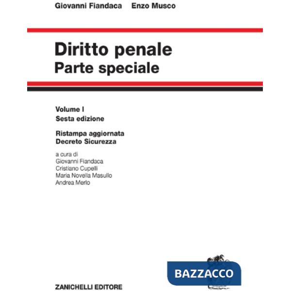 DIRITTO PENALE PARTE SPECIALE