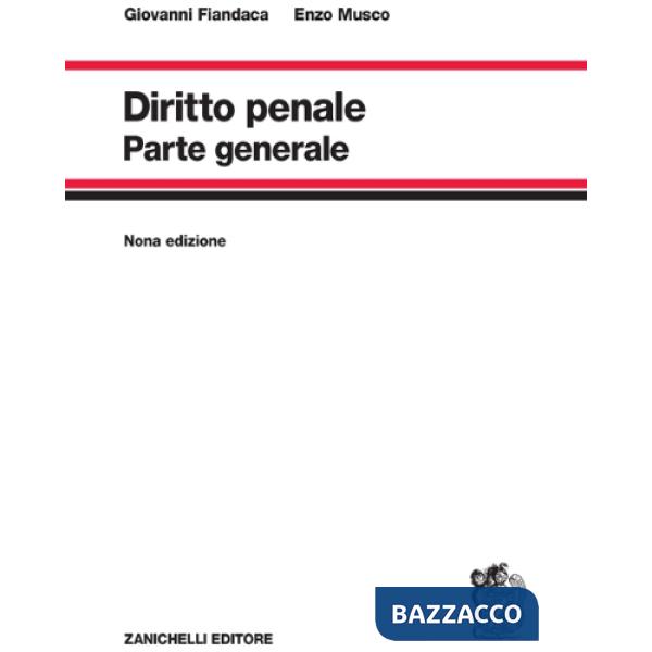 DIRITTO PENALE PARTE GENERALE