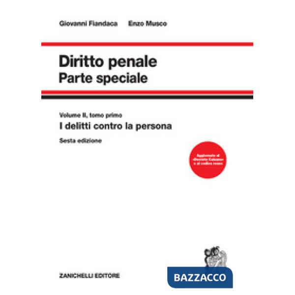 Diritto penale. Parte speciale