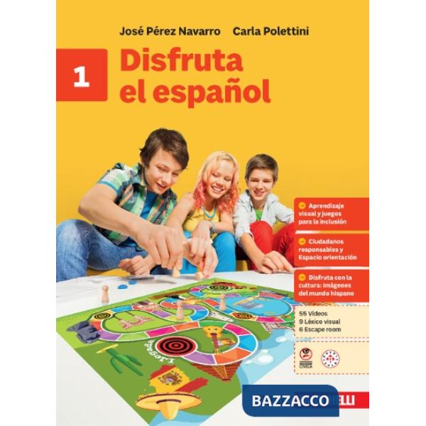 DISFRUTA EL ESPANOL VOL. 1 + EB
