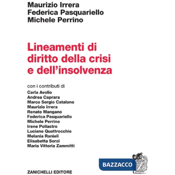 LINEAMENTI DI DIRITTO DELLA CRISI E DELL'INSOLVENZA