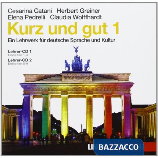 KURZ UND GUT BOX 5 CD AUDIO PER LA CLASSE VOLUMI 1