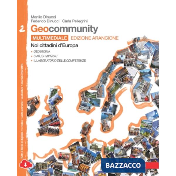 GEOCOMMUNITY. EDIZ. ARANCIONE.CON LABORATORIO DELLE COMPETENZE 2