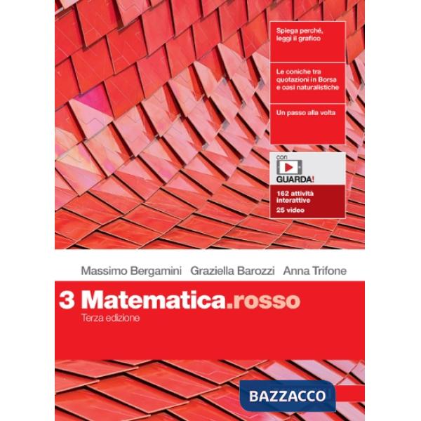 MATEMATICA.ROSSO 3ED - EBOOK MULTIMEDIALE - VOLUME 3 (BOOKTAB)