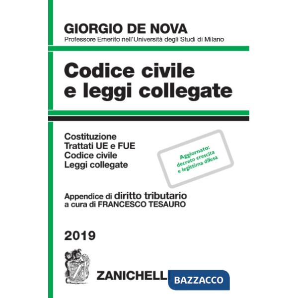 CODICE CIVILE E LEGGI COLLEGATE