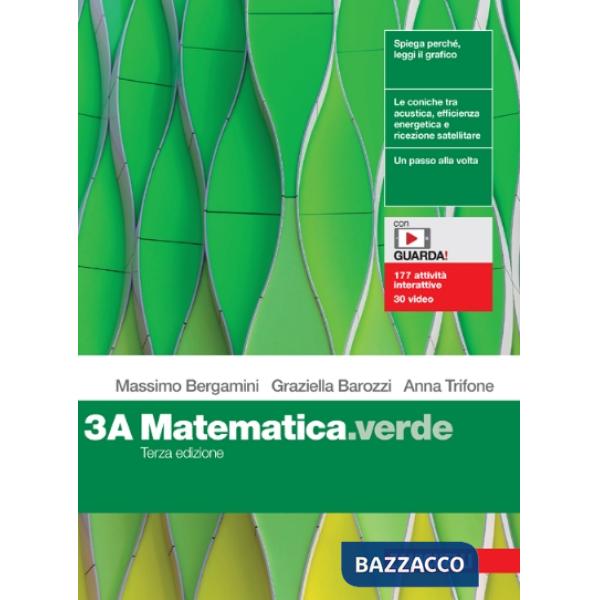 MATEMATICA.VERDE. VOL. 3A + 3B