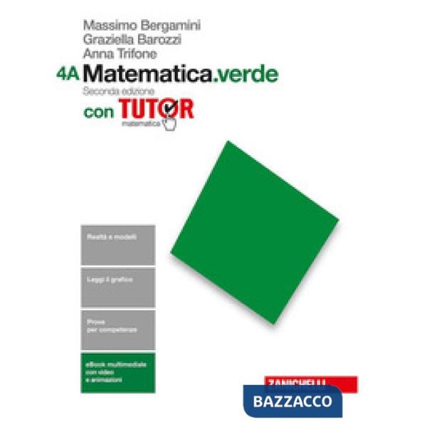 MATEMATICA.VERDE. PER LE SCUOLE SUPERIORI. CON CONTENUTO DIGITALE